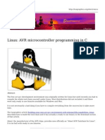 Linux Avr Microcontroller Programming
