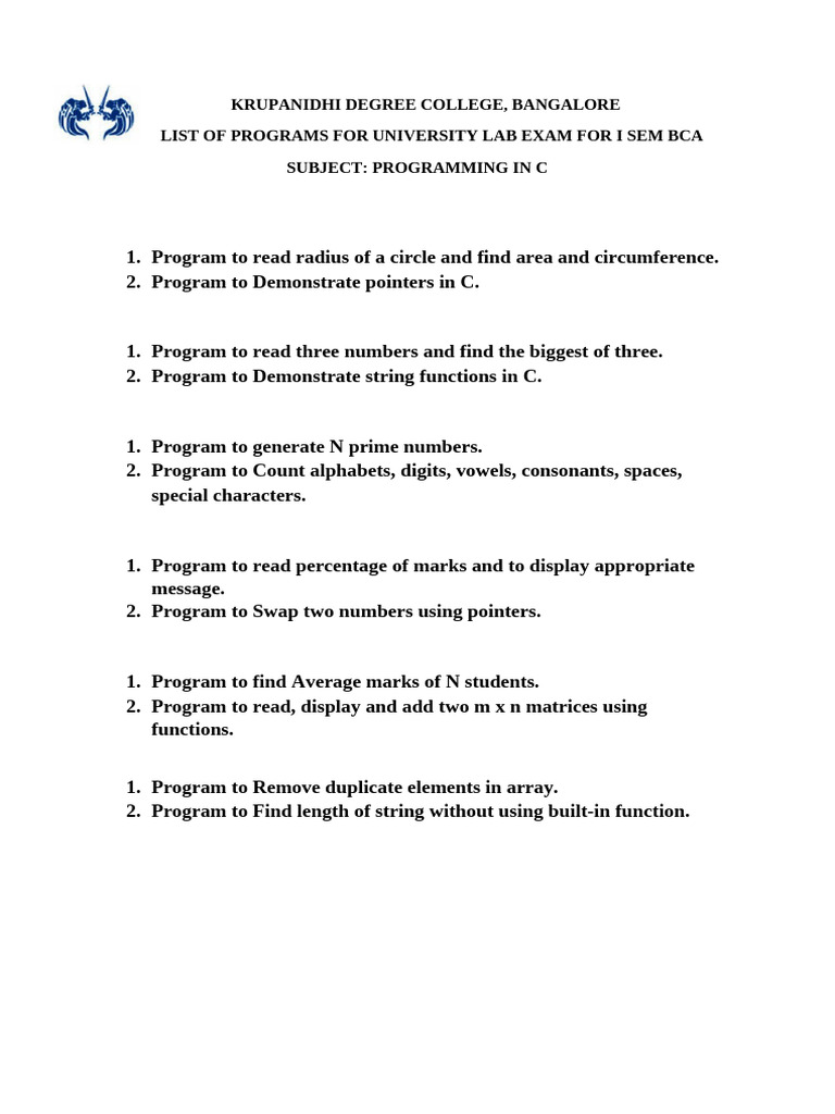 C Lab Comination Updated | PDF