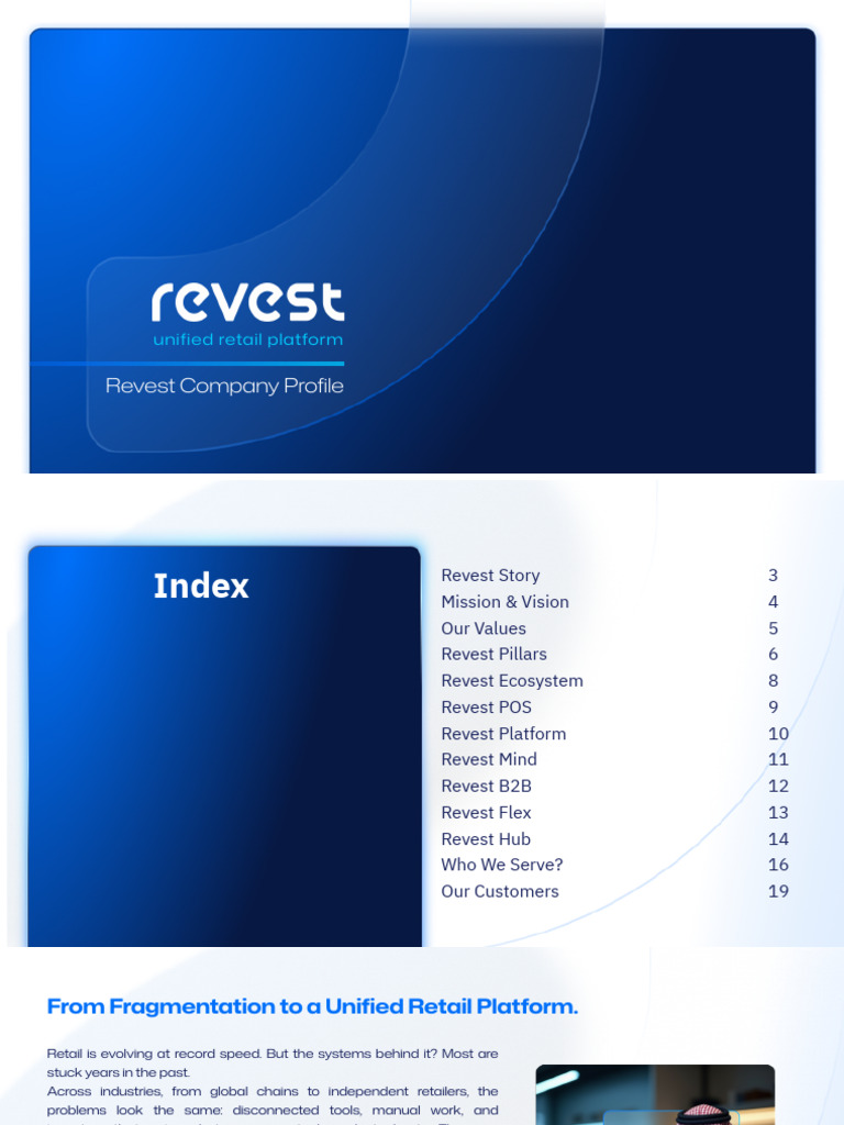 Revest: Unified Retail Platform Overview | PDF | Point Of Sale | Retail