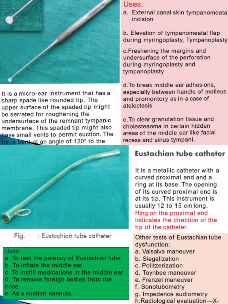 ENT Instruments | PDF