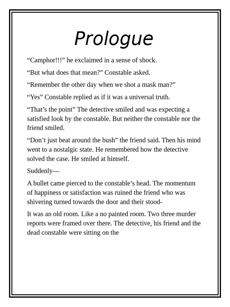 Detective's Shocking Revelation PDF