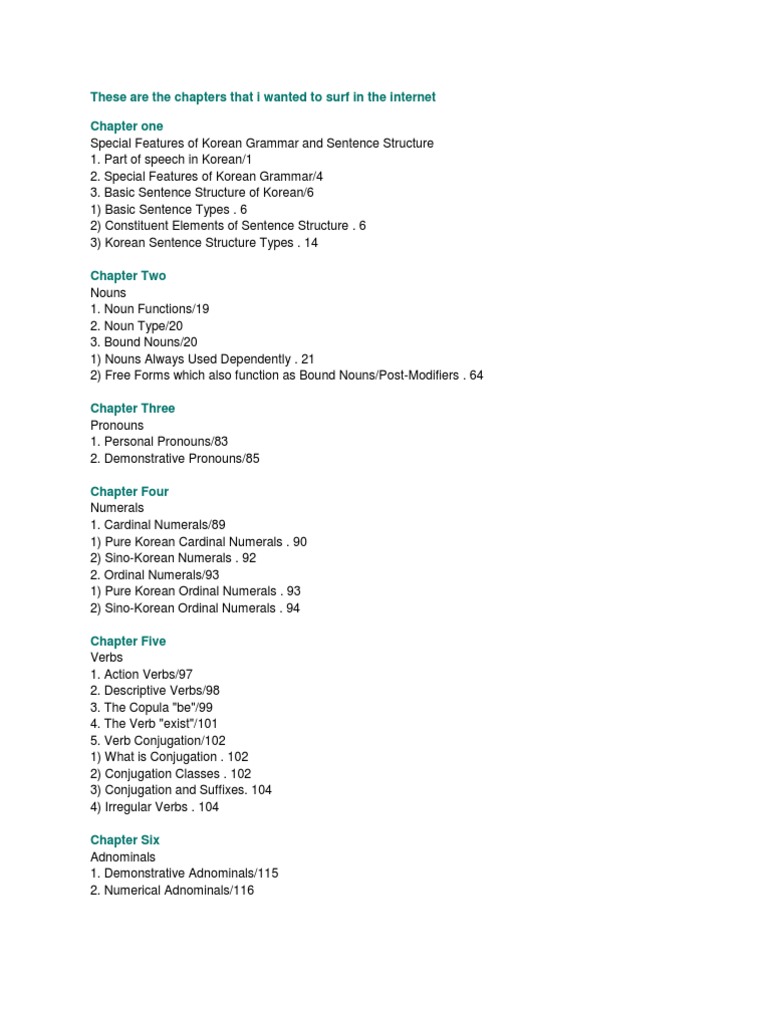 These Are The Chapters That I Wanted To Surf in The PDF