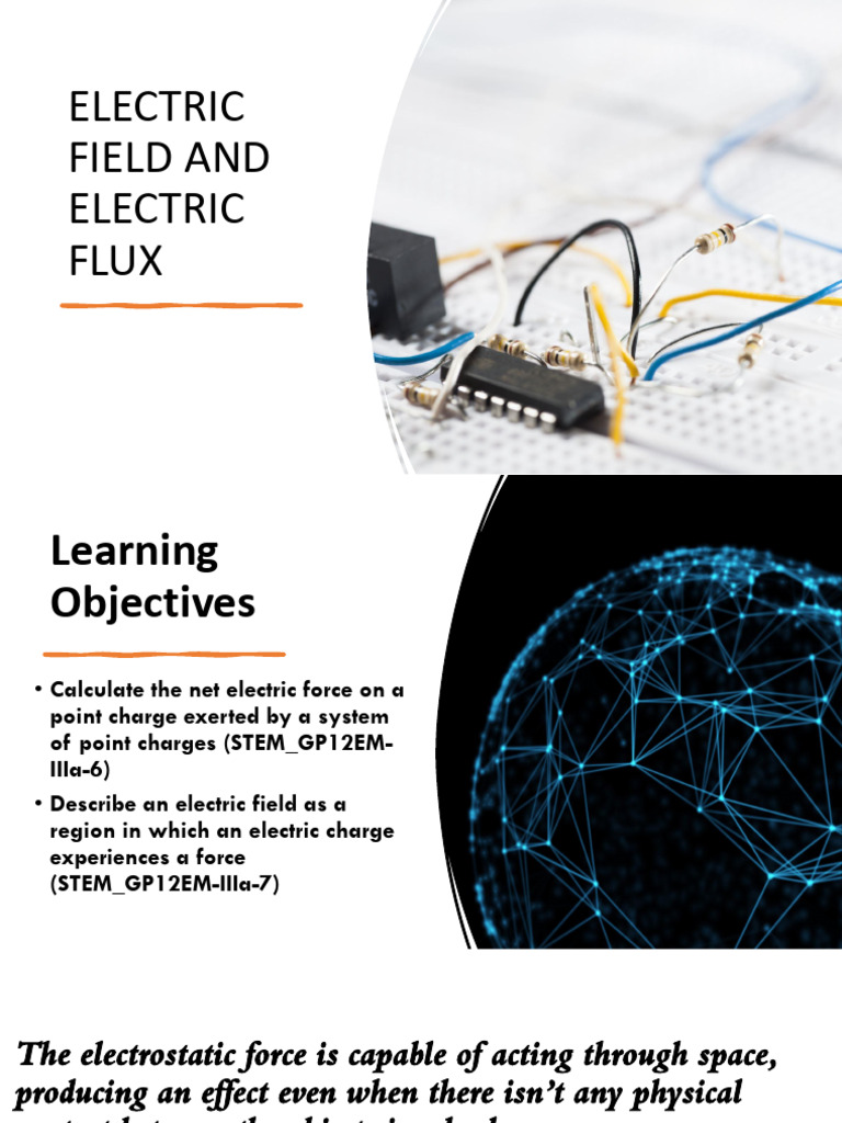 Understanding Electric Fields and Flux | PDF | Electric Field | Flux