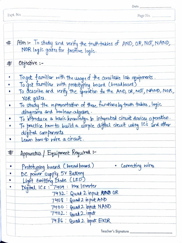 Akash STLD Exp2 | PDF