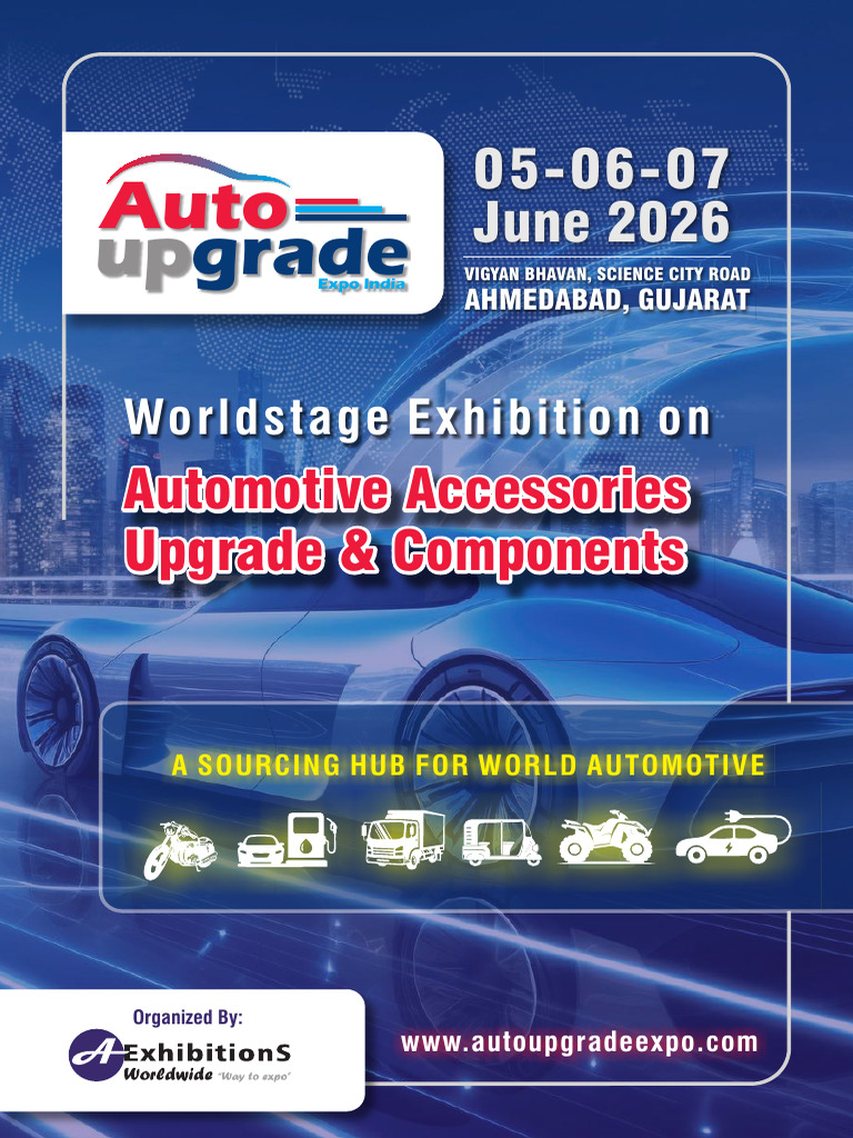 Auto Upgrade Expo 2026 in Gujarat | PDF | Electric Vehicle | Transport
