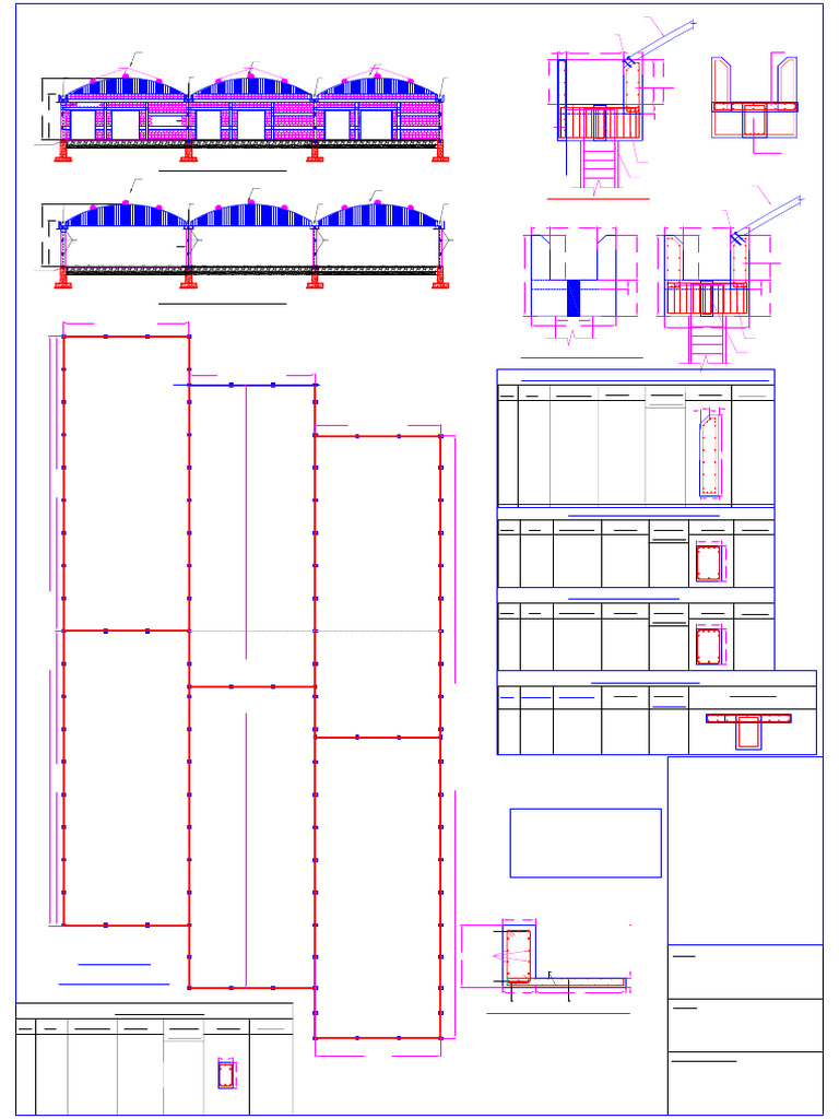 Tie Beam and Gutter Beam Layout Plan | PDF | Structural Engineering ...