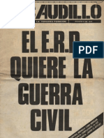 Revista El Caudillo. Buenos Aires. #39, Agosto, 1974. Año II.
