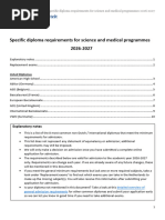 UWI Pre-Science N1 Programme Details | PDF | Academic Degree ...