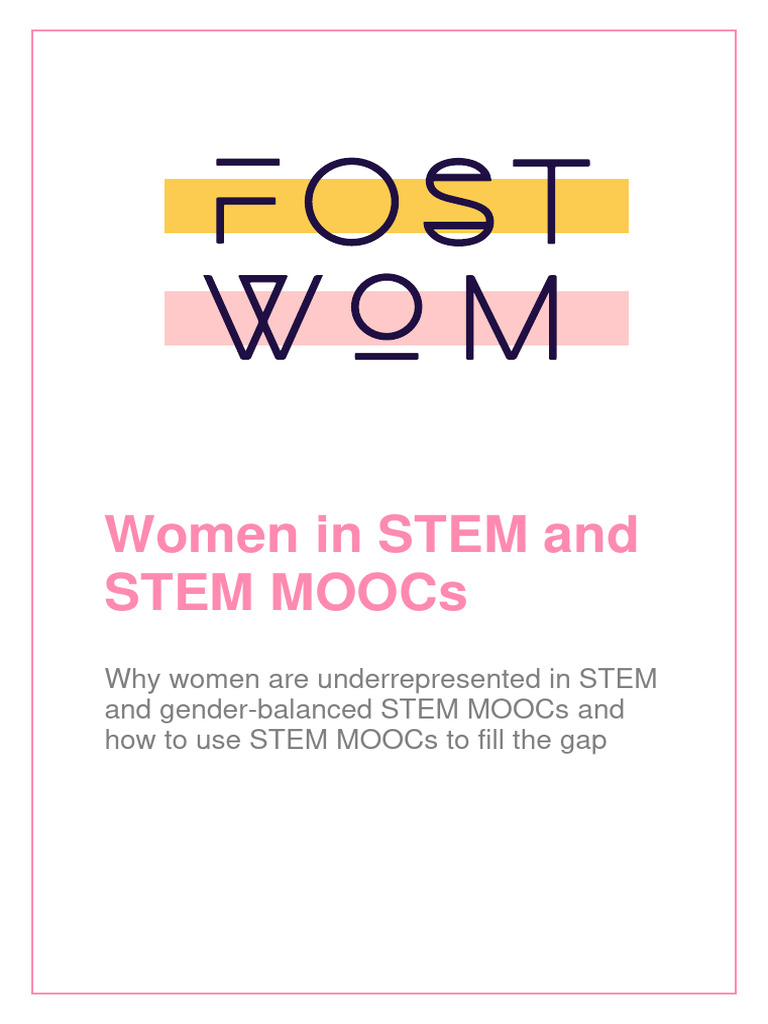 Women in STEM: Bridging the Gender Gap with MOOCs | PDF | Science ...