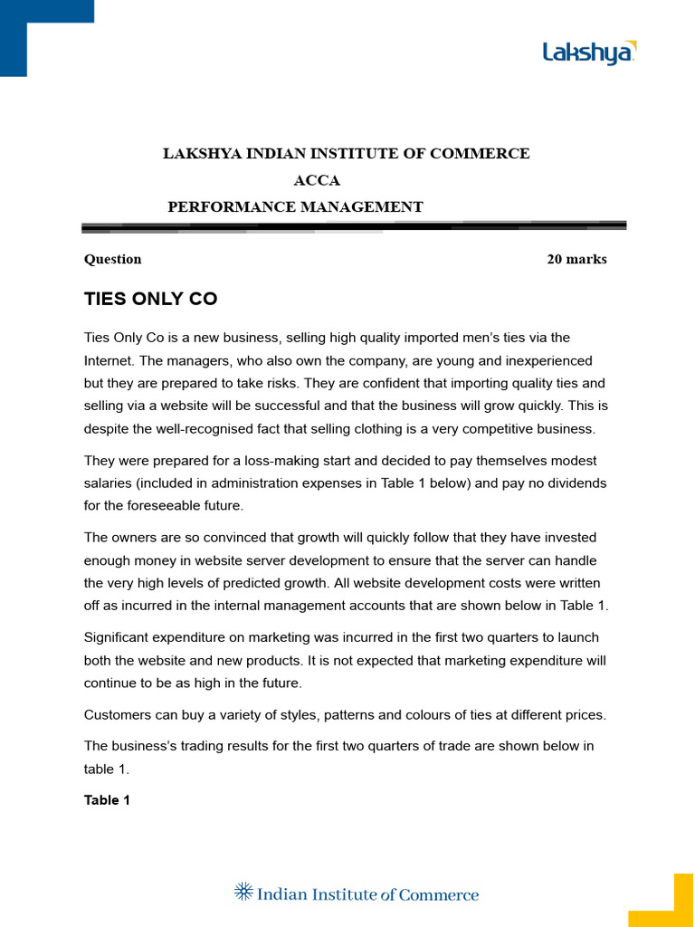 PM Part e Sec C q.3 | PDF | Expense | Business Economics