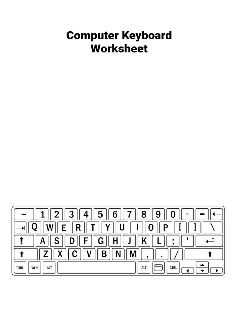 Keyboard Sheet | PDF