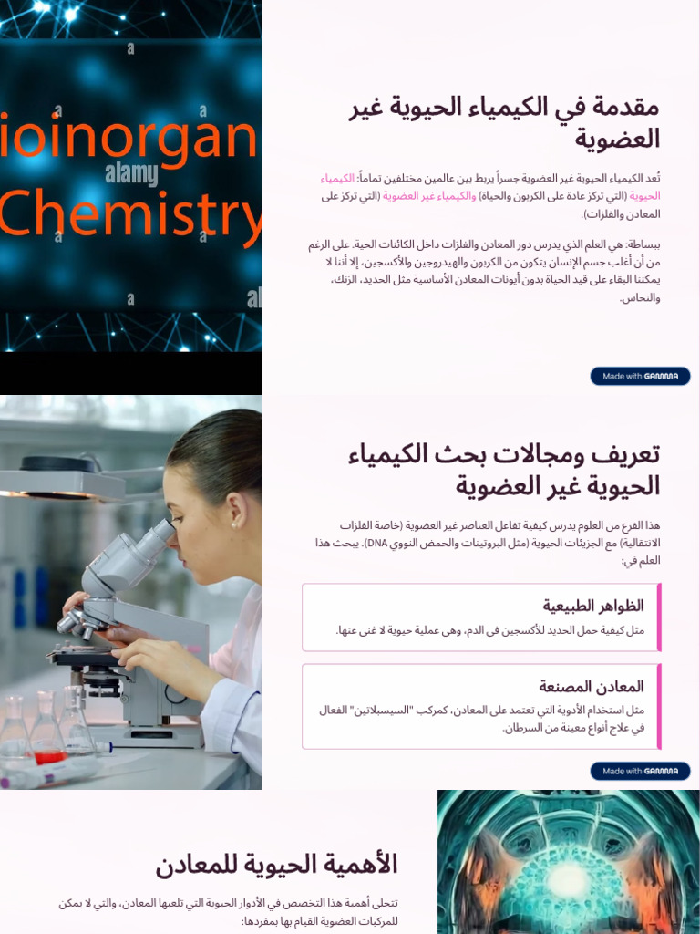 MQDMH Fy Alkymyaa Alhywyh Ghyr Aladhwyh | PDF
