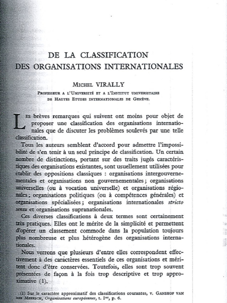 Classification Oi | PDF