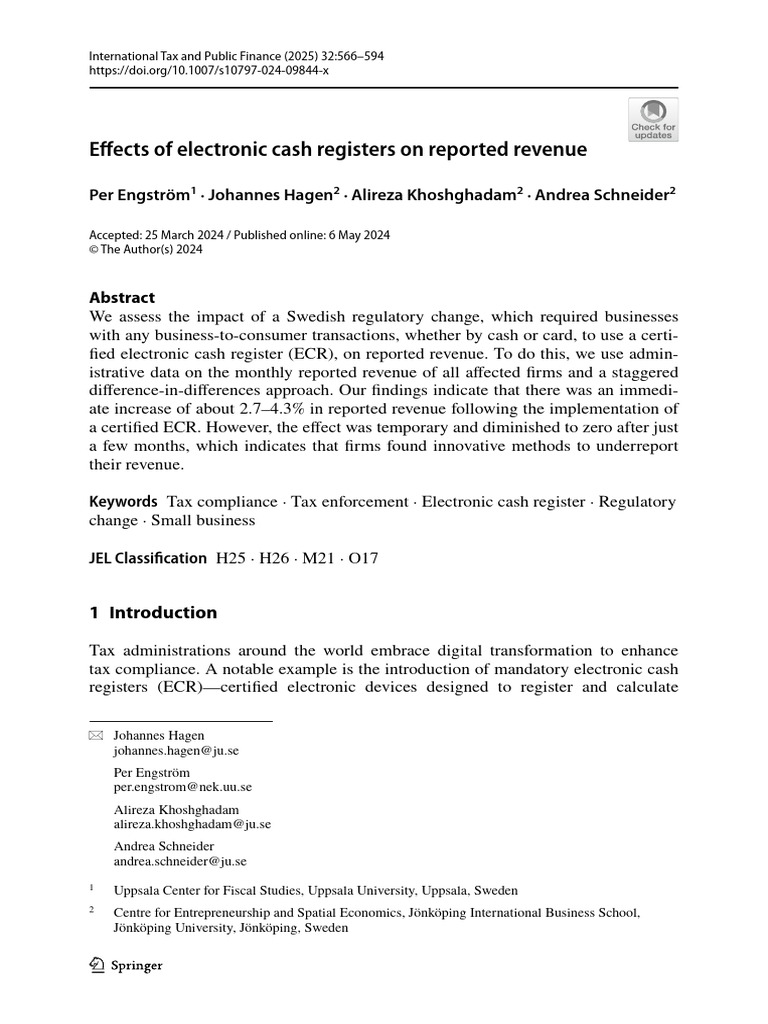 Impact of ECRs on Revenue Reporting | PDF | Taxes | Value Added Tax