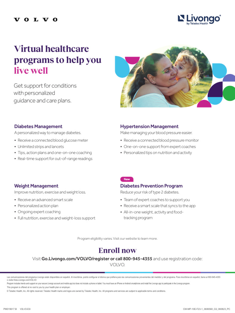 Livongo Program: Enroll for Health Support | PDF | Diabetes | Diabetes ...