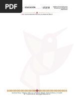 Hoja Membretada SEP 2025 Edomex | PDF
