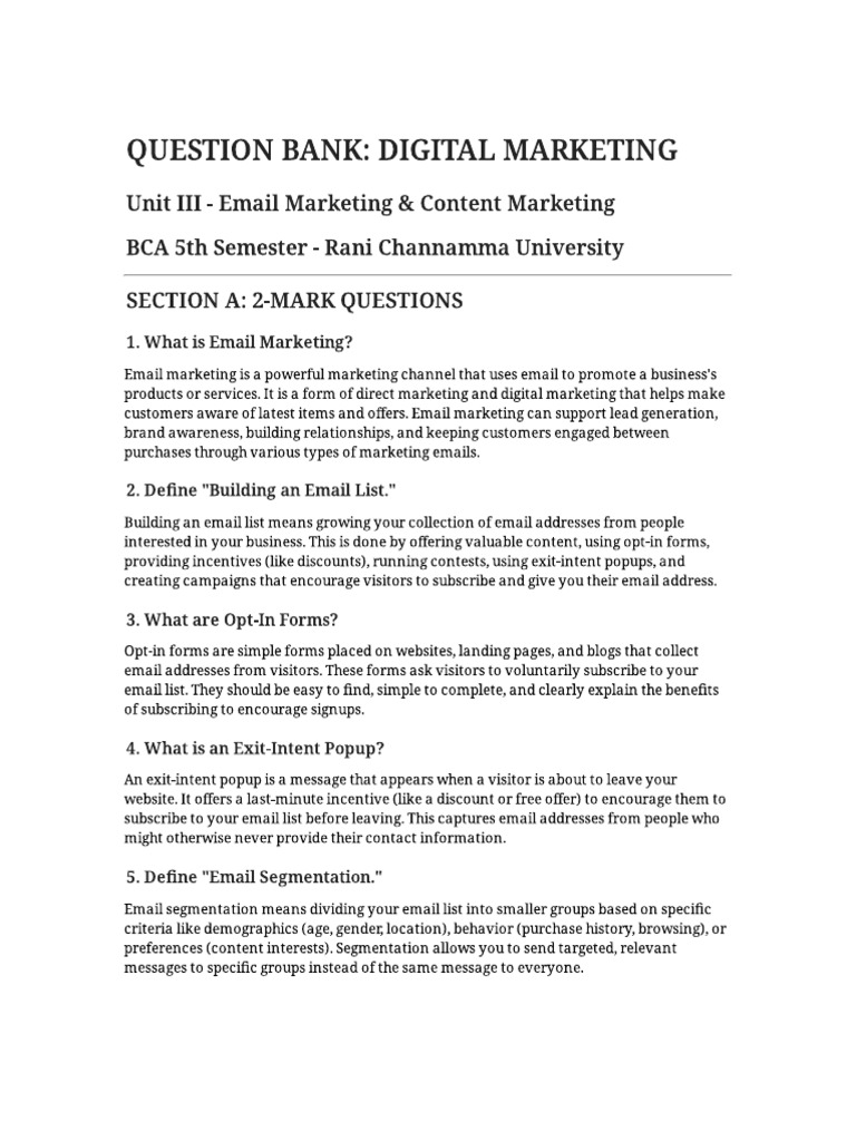 DM Module 3 QB With Answers | PDF