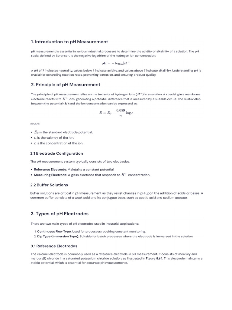 05 - PH Measurement - Complete | PDF