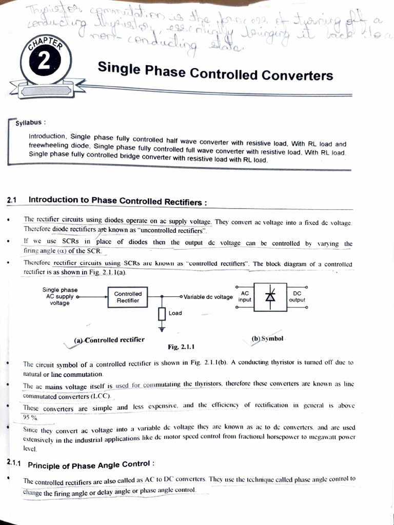 Module 2 Converters Rectifiers | PDF