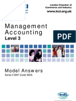 Management Accounting/Series-3-2007(Code3023)