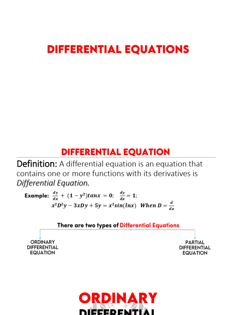Understanding Differential Equations | PDF | Partial Differential ...