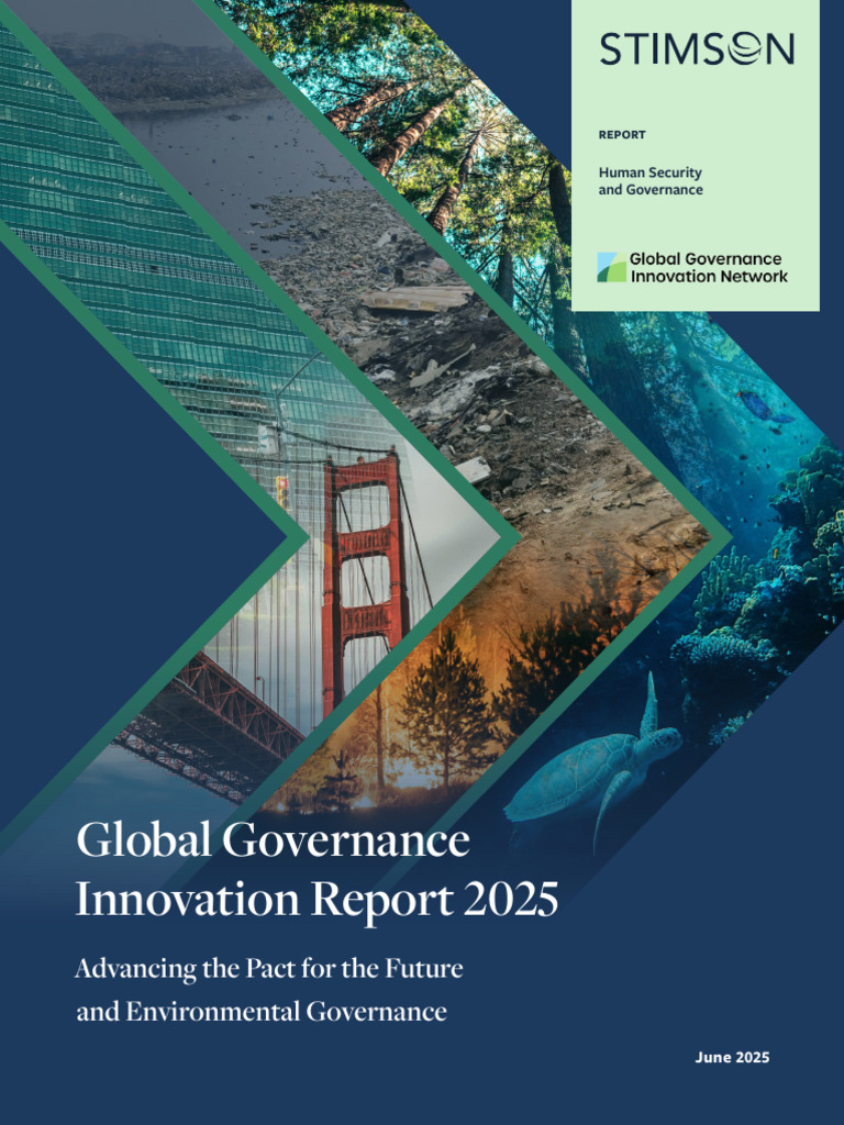 Global Governance Innovation Report 2025 | PDF | Global Governance ...