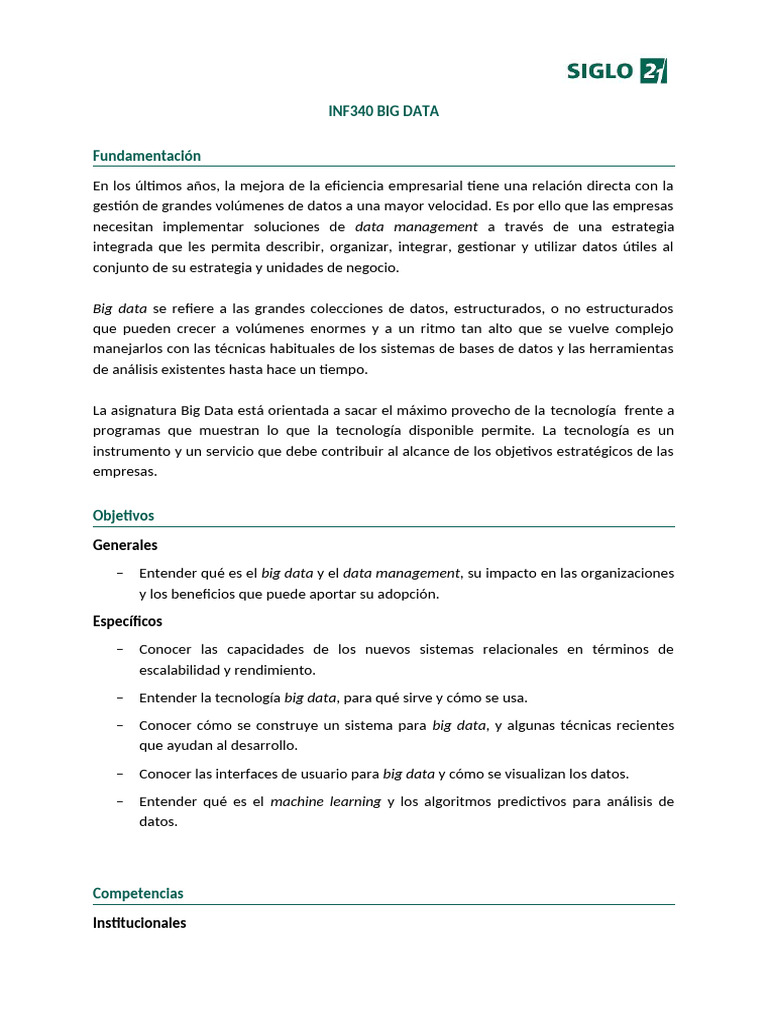 Big Data | PDF | Big Data | Datos