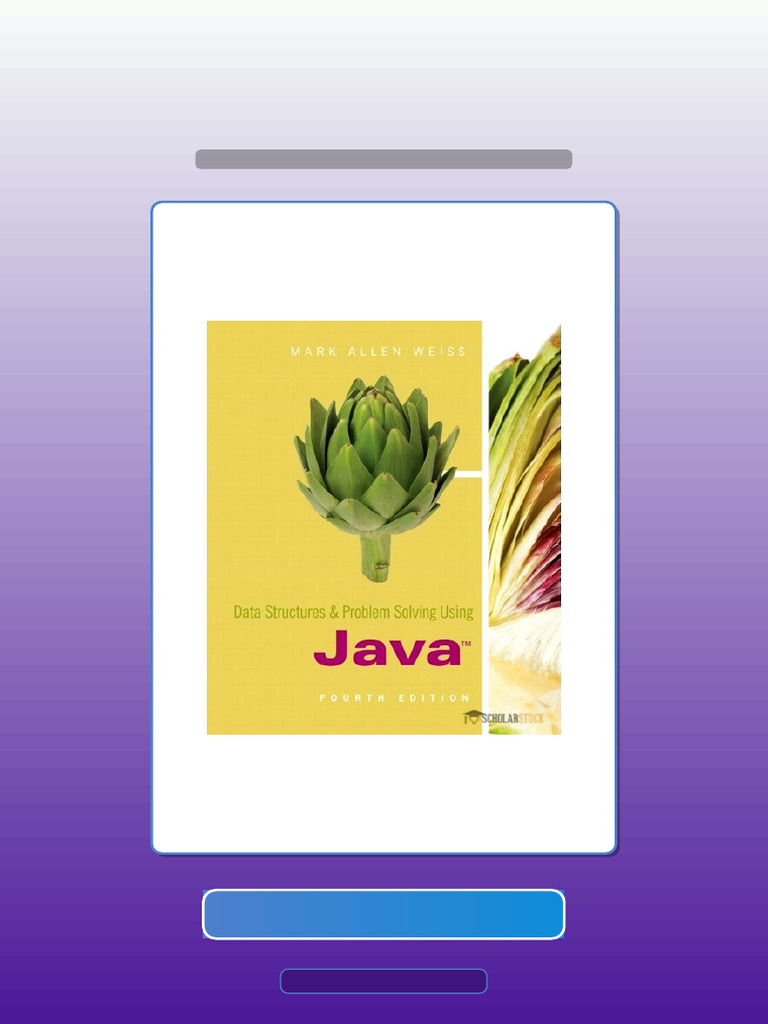 Test Bank For Data Structures and Problem Solving Using Java 4E 4th ...