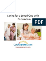 Caring for a Loved One with Pneumonia