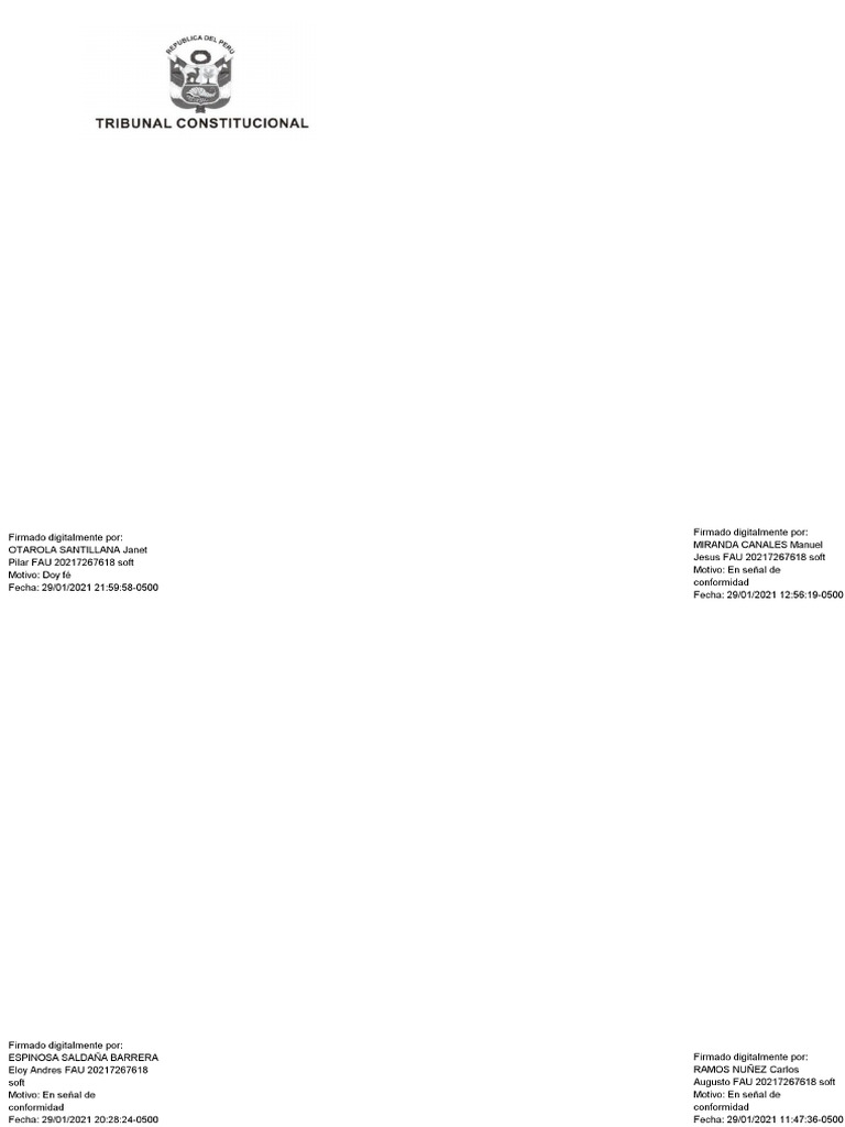 Recurso de Agravio Constitucional en Lima | PDF | Sentencia (ley ...
