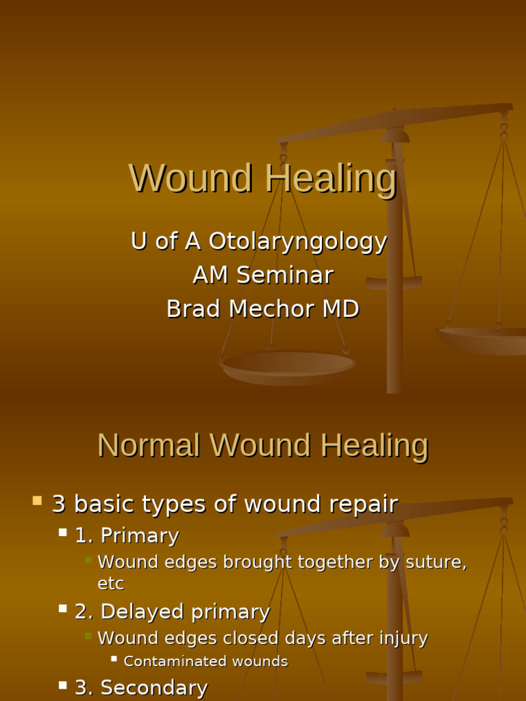 Understanding Wound Healing Processes | PDF | Wound Healing | Healing