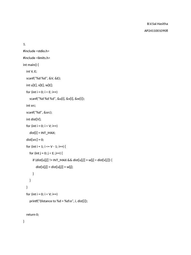 C Program for Graph and Puzzle Solvability | PDF