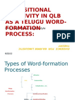Dispositional Creativity in Qlb as a Telugu Word-Formation.pptx 1