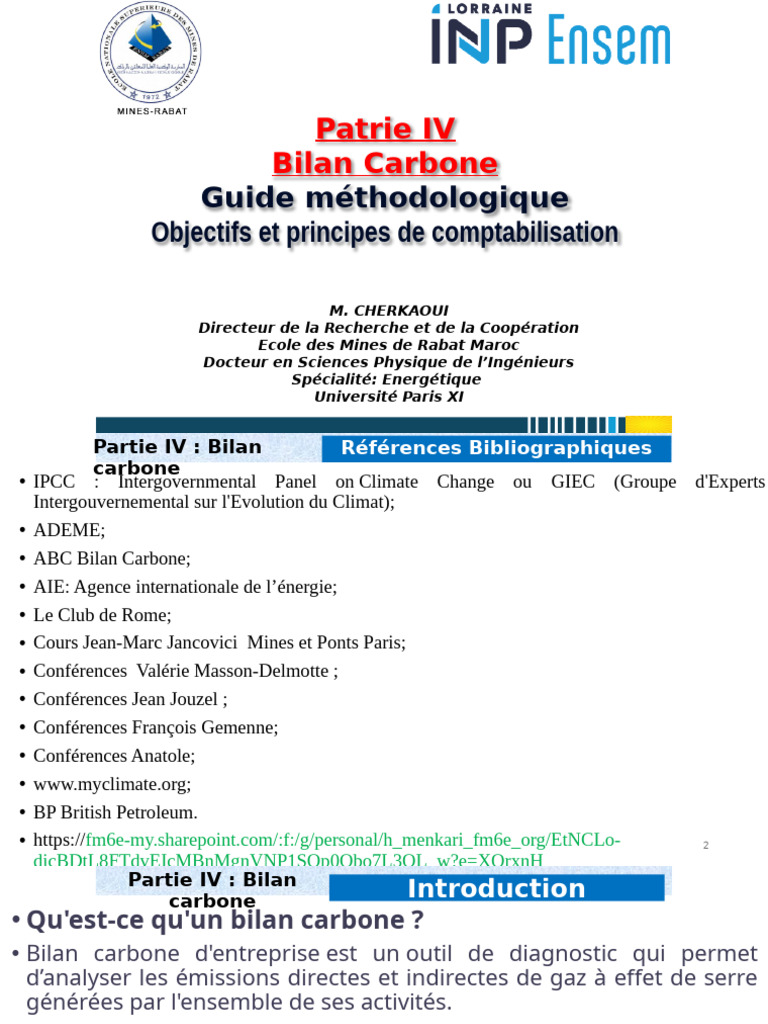 Guide du Bilan Carbone en Entreprise | PDF | Gaz à effet de serre ...