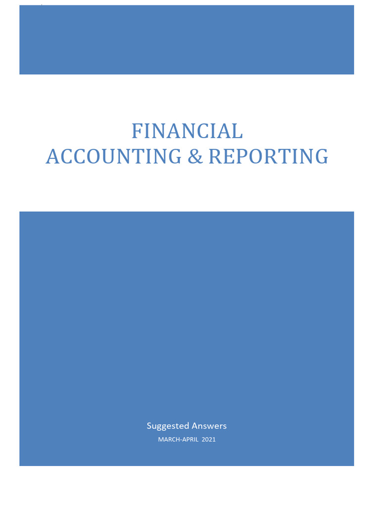 Financial Accounting & Reporting Insights | PDF | Deferred Tax | Expense
