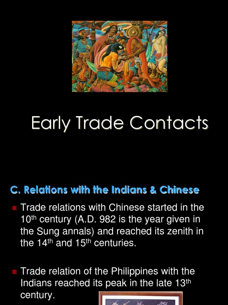 Early Trade Contacts | PDF | Travel | History