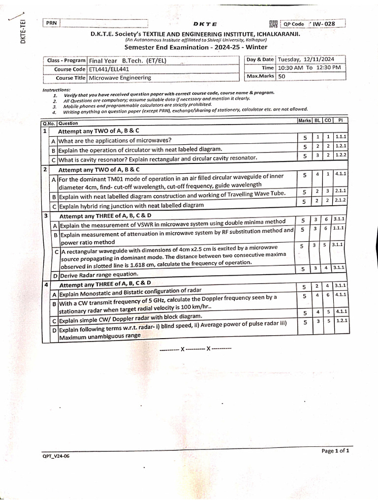 Sem End - 7th Sem | PDF