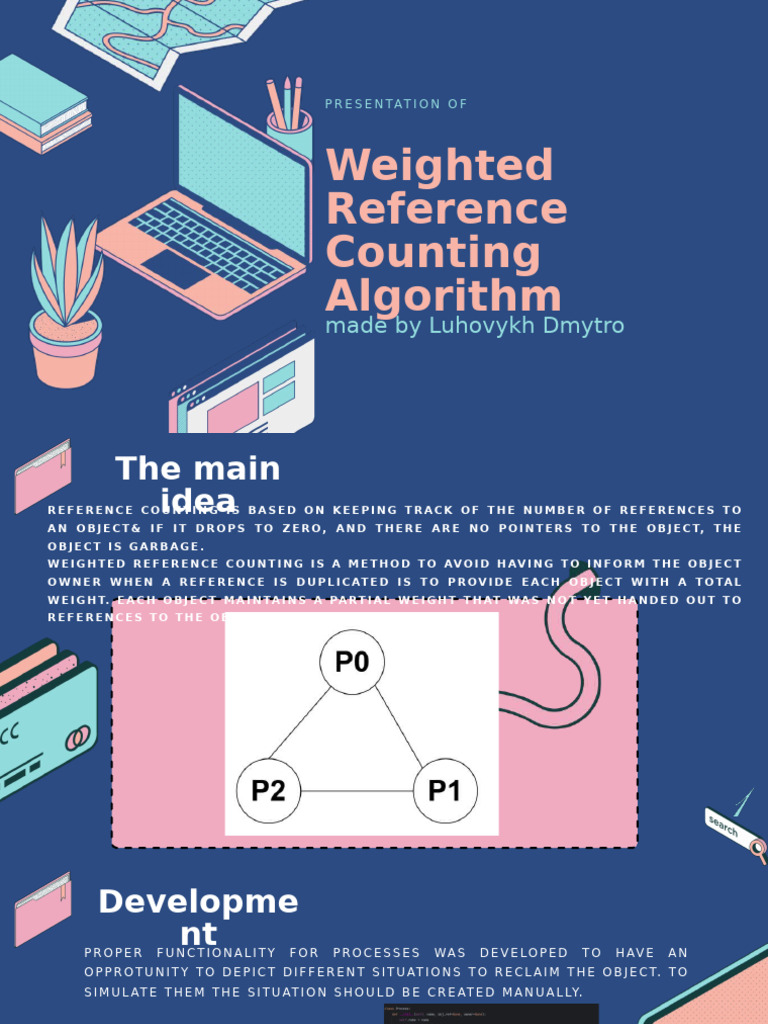 Weighted Reference Counting Algorithm | PDF