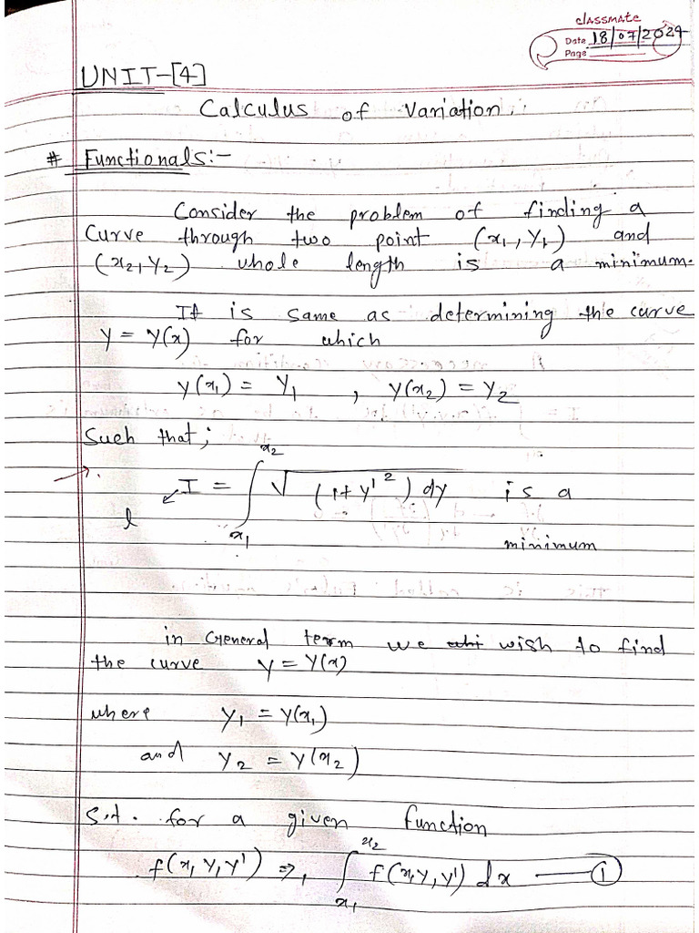 Unit-4, Pde Class Notes | PDF