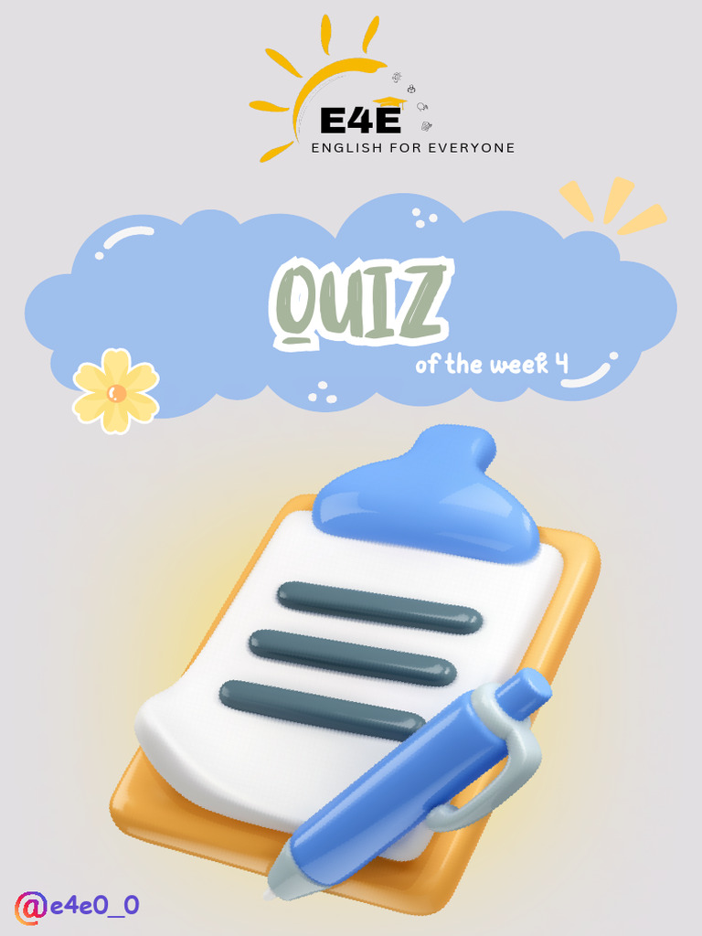 E4E Rano w4's test | PDF