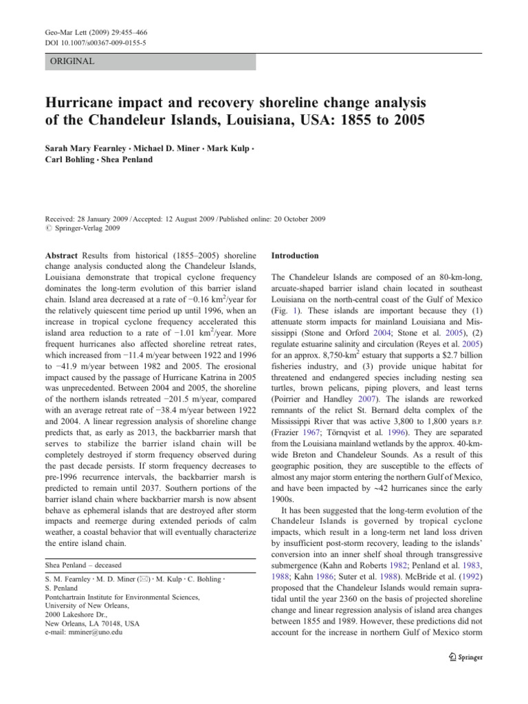 1_Fearnley Et Al. (2009) | PDF | Tropical Cyclones | Storm Surge