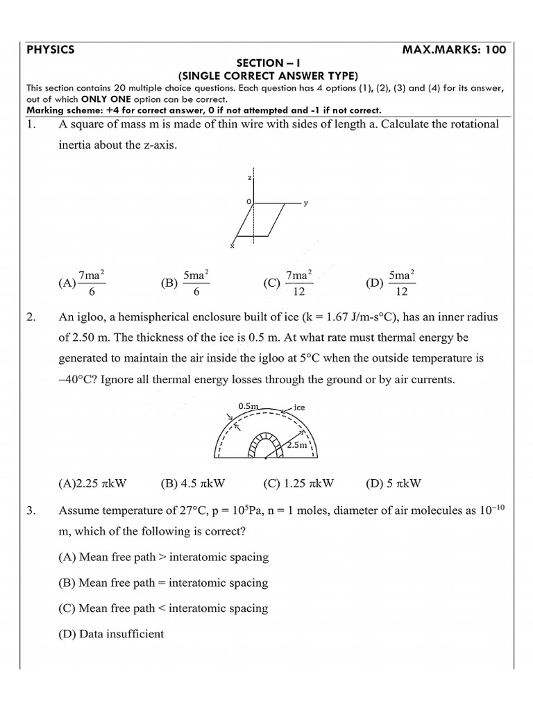 Class Test | PDF