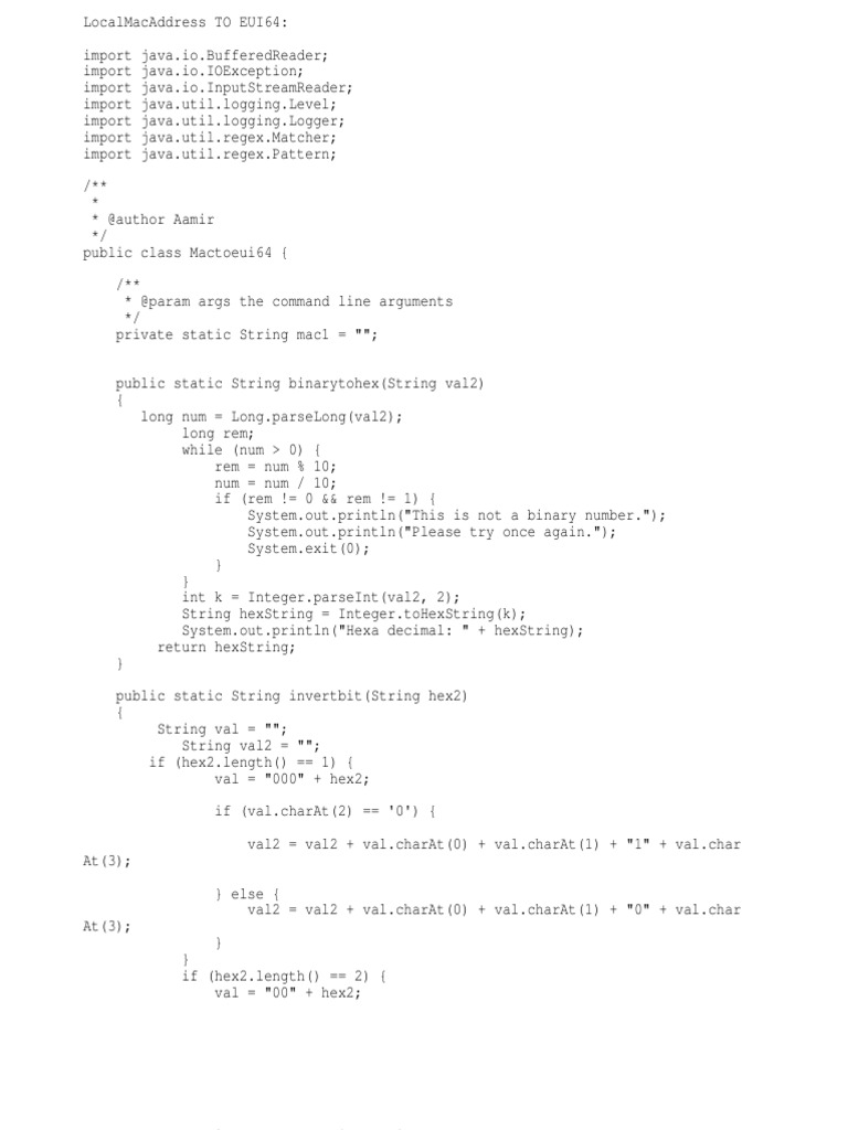 Mactoeuui 64 | PDF | Notation | Computer Architecture