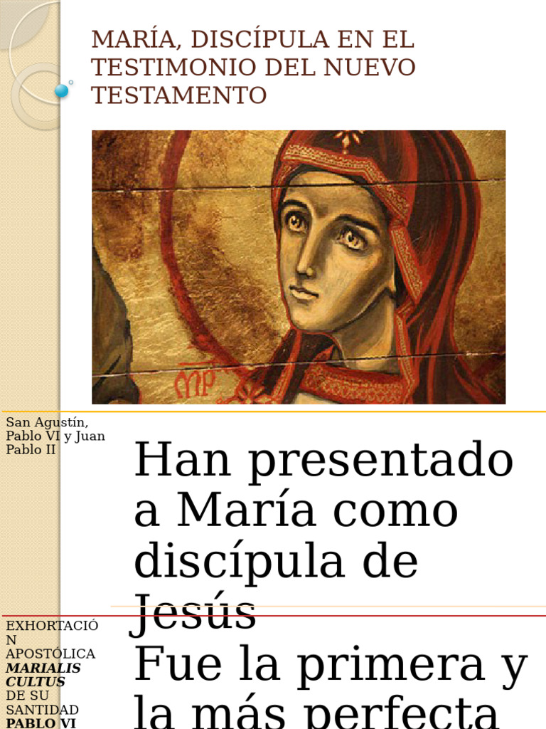 María: Discípula de Jesús en el NT | PDF | María, madre de Jesús ...