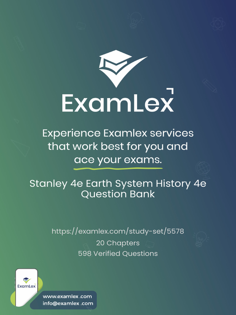 Stanley 4e Earth System History Q&A | PDF | Rock (Geology) | Plate