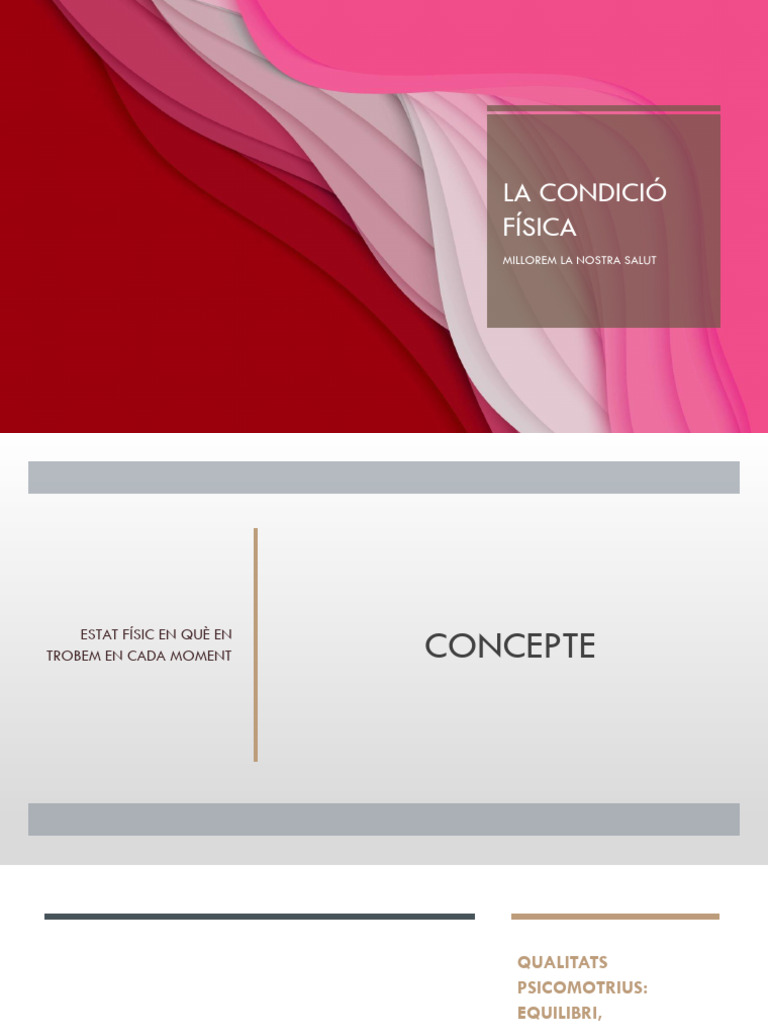 La Condició Física | PDF