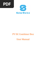 Terrasmart Combiner Box Installation Guide | PDF | Fuse (Electrical ...