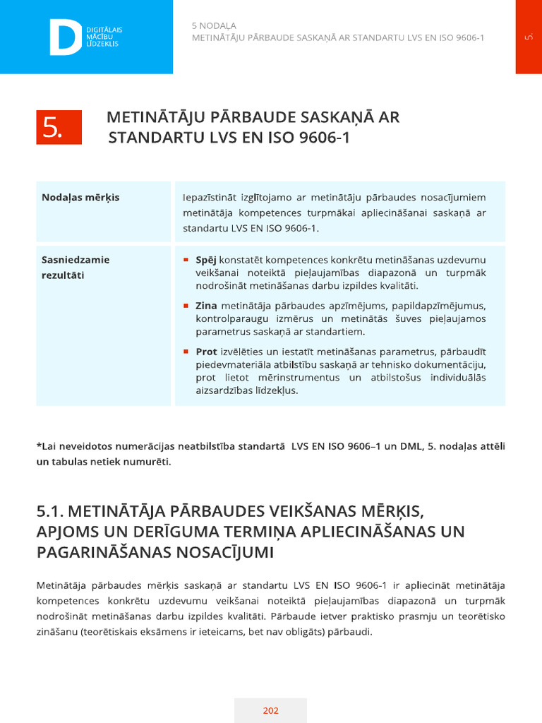 Mac_mat.ISO9606_1_2025 | PDF