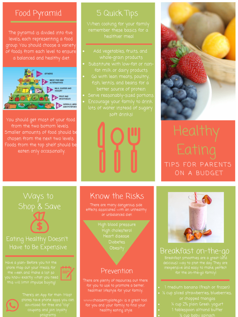 Budget-Friendly Healthy Eating Tips | PDF | Healthy Diet | Meal