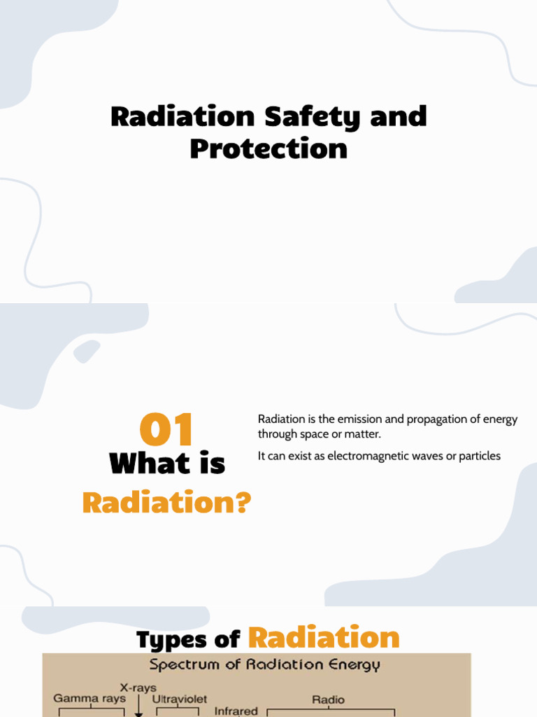 Radiation Safety and X-Ray Protection Guide | PDF | Absorbed Dose ...